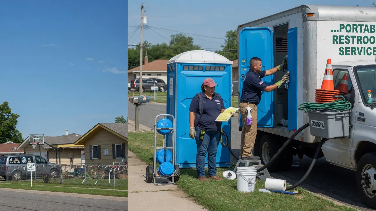 Porta Potty Rental in New Cambria, KS near me
